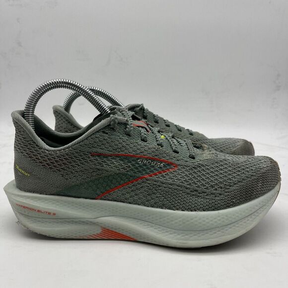 Brooks Mens Hyperion Elite 3 1000421D492 Green Running Shoes Sneakers SZ 5.5 D - Picture 5 of 16